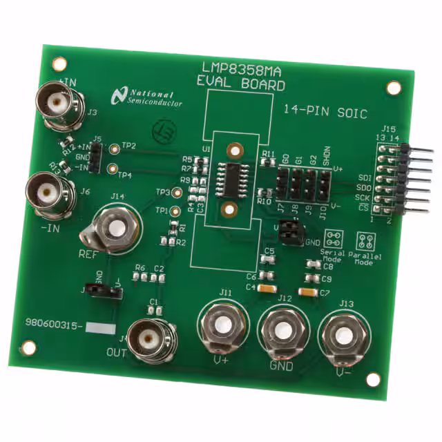 LMP8358MAEVAL/NOPB Texas Instruments  Cartes d'évaluation - Amplificateurs opérationnels